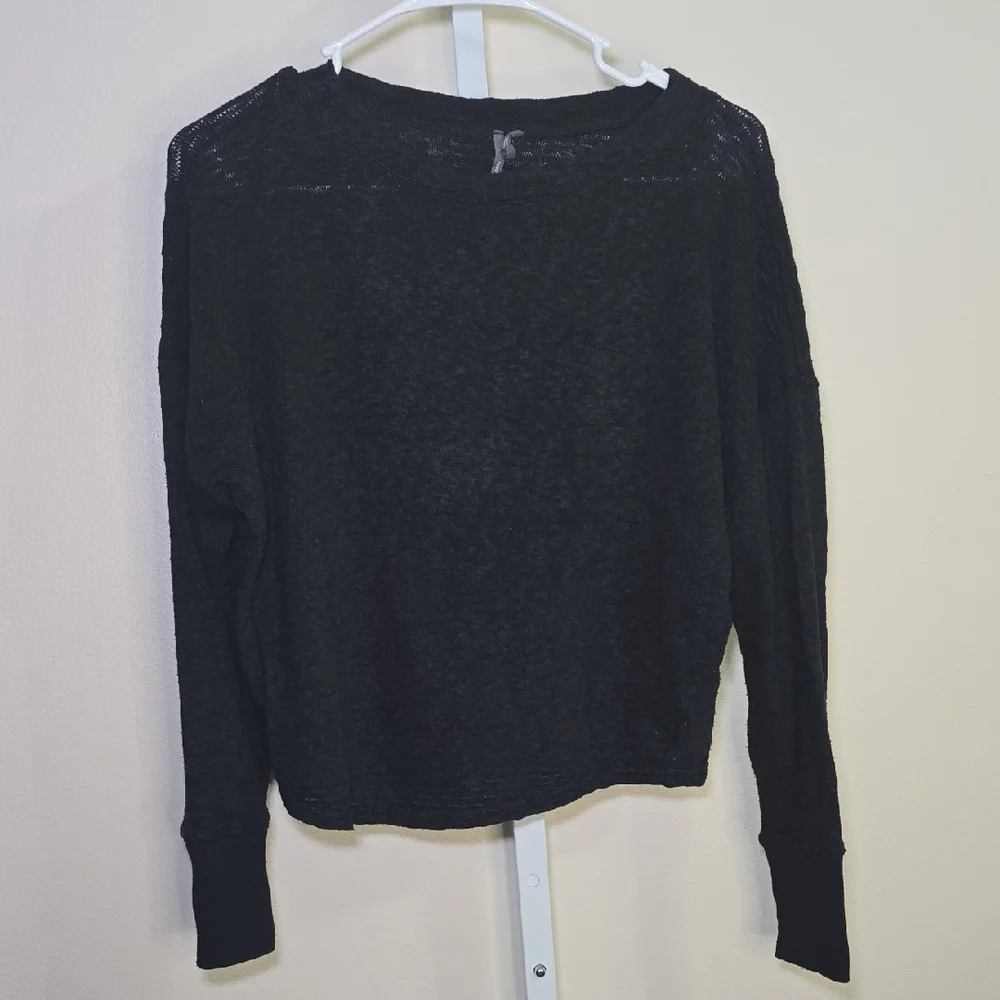 Anthropologie Black Sweater Ladies‎ Sz XS